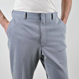 Mens 70s Striped Disco Pants